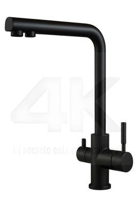 Monocomando cocina mesada zinc p/filtro Negro 70000176
