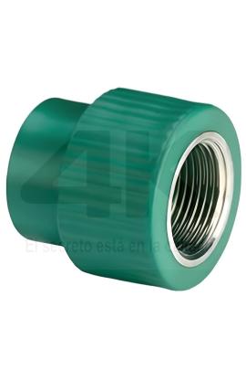 PPR Termofusion Cupla inserto hembra s20 1/2