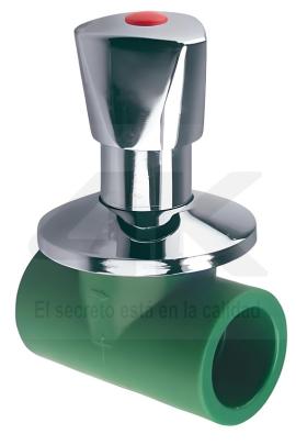 PPR Termofusion Llave paso Piramidal20 1/2
