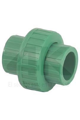 PPR Termofusion Union Doble s20 1/2