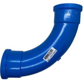 Pieza PVC AZUL 50mm codo curva 90º HH Krona