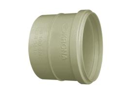 Pieza desague PVC Gris Reforzado 100mm cupla Krona