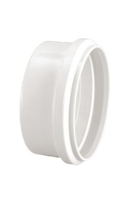 Pieza desague pvc Blanco tapon 100mm krona