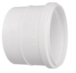 Pieza desague pvc Blanca 40mm CUPLA Krona