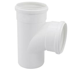 Pieza desague pvc Blanca 75mm TE Krona