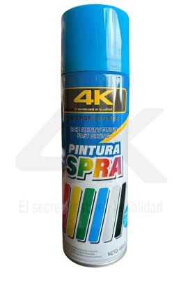 Pintura aerosol AZUL CIELO Spray 4K