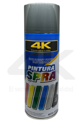 Pintura aerosol GRIS Spray 4K