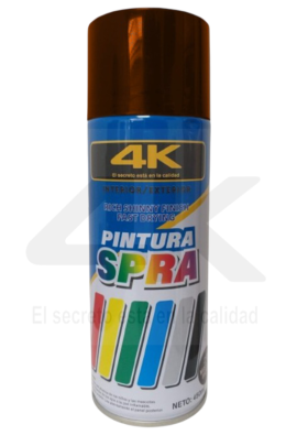 Pintura aerosol MARRON ROJO Spray 4K