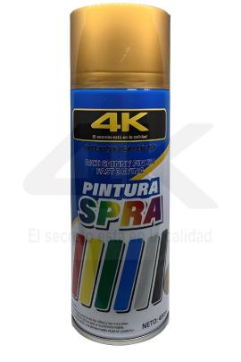 Pintura aerosol ORO18k Spray 4K