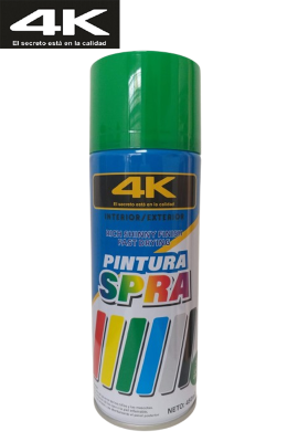Pintura aerosol VERDE POSTAL Spray 4K