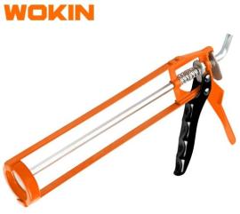 Pistola aplicadora porta silicona esqueleto Wokin industrial