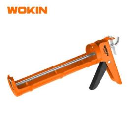 Pistola aplicadora porta silicona media caña Wokin 31256