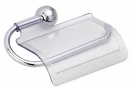 Porta rollo c/protección Monaco Cristal Duda