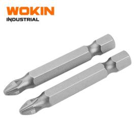 Puntas p/Destornillador PH2 2pc 50mm Wokin Industrial