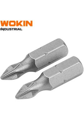 Puntas p/Destornillador PH3 2pc 25mm Wokin Industrial