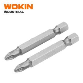 Puntas p/Destornillador PZ1 2pc 50mm Wokin Industrial