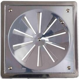 Rejilla y marco anti insecto acero inox rotativa 10x10 Duda