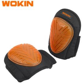 Rodilleras aprobadas CE Negra y Naranja Wokin X 2