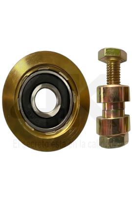 Rueda Simple c/tornillo 60mm 4k