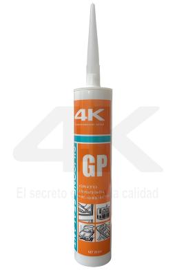 Silicona Tubo transparente Acido 280ML 18-2-26 4k