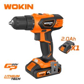 Atornillador Taladro inalambrico 20v Wokin