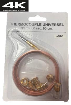 Termocupla bronce  90cm 4k