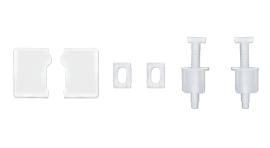 Tornillo p/tapa de inodoro  regulable x2 Duda 165400