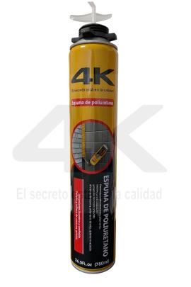 espuma poliuretano expansiva blanca 500ml 460gr 4K 16/6/26