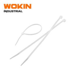 suncho precinto 2.5x100blanco 100pz Wokin